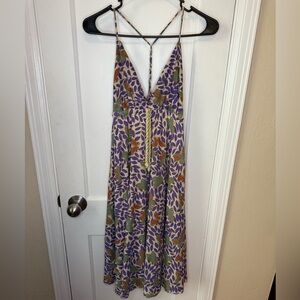 Tricia Fix butterfly Backless Dress